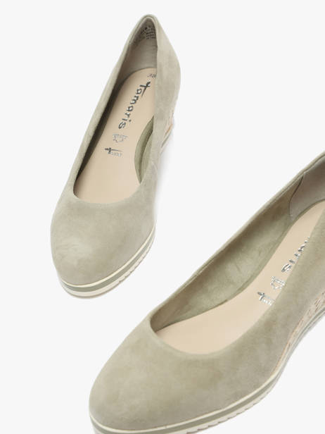 Pumps Uit Leder Tamaris Groen women 42 ander zicht 1